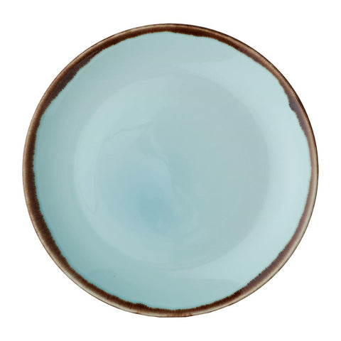 Dudson Harvest Coupe Plates Turquoise 260mm (Pack of 12)