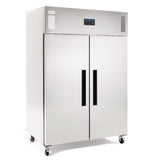 Polar Double Door Freezer Stainless Steel 1200Ltr