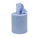 Jantex Blue Mini Centrefeed Roll 1ply 12 Pack