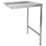 Classeq Pass Through Dishwasher Table Right Hand 650mm