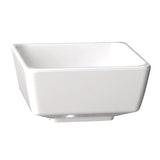 APS Float White Square Bowl 3.5in