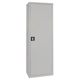 Storage Locker Grey 3 Shelves Grey