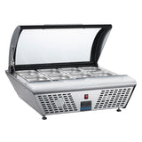 Polar Refrigerated Countertop Servery with Chopping board