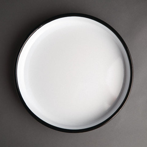 Olympia Enameled Steel Round Service Tray 320mm
