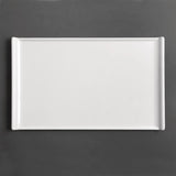 Kristallon Melamine Platter White 300 x 250mm