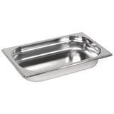 Vogue Stainless Steel 1/4 Gastronorm Pan 40mm