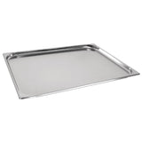 Vogue Stainless Steel 2/1 Gastronorm Pan 20mm