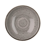 Churchill Stonecast Round Coupe Bowl Peppercorn Grey 220mm