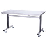 Parry Stainless Steel Adjustable Height Table Wide Electric Mobile 1500mm - ADJTAB15750EM