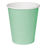 Fiesta Single Wall Takeaway Coffee Cups Turquoise 225ml / 8oz x 1000