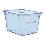Araven ABS Food Storage Container Blue GN 1/2 200mm