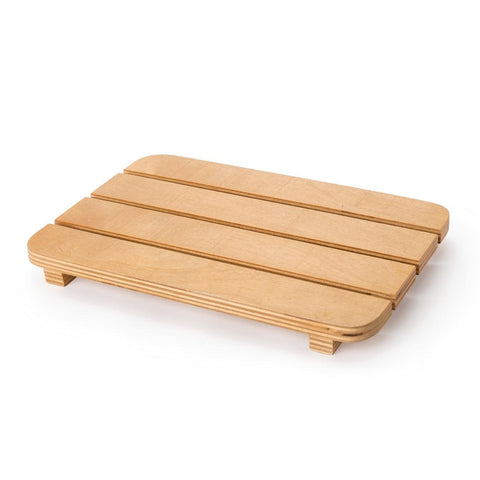 Wooden Slatted Amenities Tray