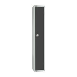 Elite Single Door Electronic Combination Locker Graphite Grey