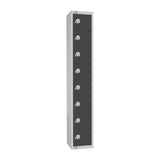 Elite Eight Door Manual Combination Locker Locker Graphite Grey