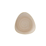 ChurchillåÊStonecast Triangle Plate Nutmeg Cream 192mm