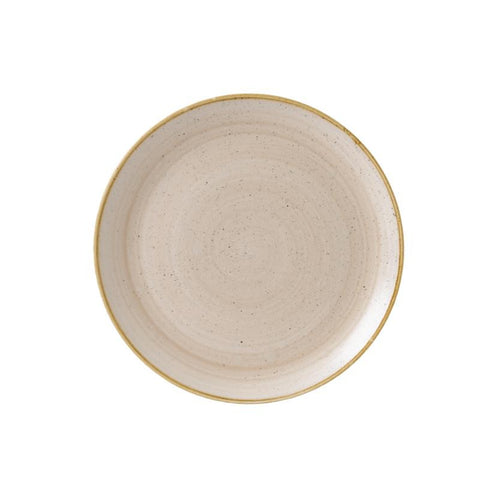 ChurchillåÊStonecast Round Coupe Plate Nutmeg Cream 324mm