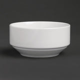 Royal Porcelain Classic White Stackable Soup Bowl 110mm