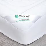 Mitre Luxury Tencel Fitted Mattress Protector Metric King