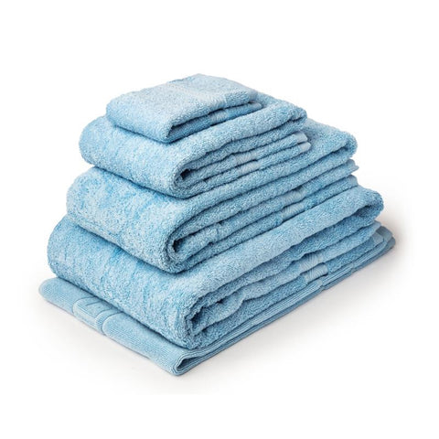Mitre Essentials Nova Bath Sheet Blue