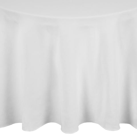 Occasions Round Tablecloth White 2300mm