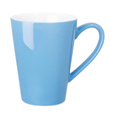Olympia Cafe Latte Cups Blue 340ml