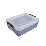 Araven Polypropylene Food Storage Container with Colour Clips 40Ltr