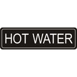 Adhesive Airpot Label - Hot Water