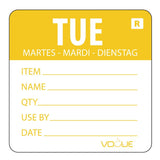 Vogue Removable Day of the Week Label Tuesday