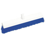 SYR Hygiene Broom Head Stiff Bristle Blue