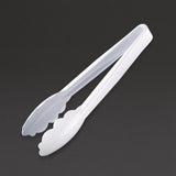 Vogue White Tongs 9inch