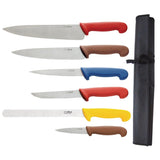 Hygiplas Colour Coded Chefs Knife Set with Wallet