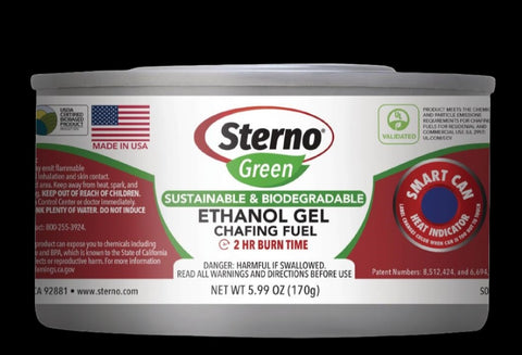 Sterno Green Ethanol Gel Chafing Fuel 2 Hour (Pack of 24)