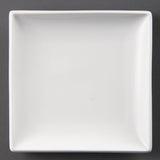 Olympia Whiteware Square Plates 240mm