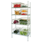 Vogue 4 Tier Wire Shelving Kit 1830x610mm