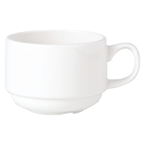 Steelite Simplicity White Stacking Slimline Cups 170ml