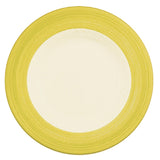 Steelite Rio Yellow Slimline Plates 270mm