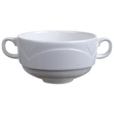 Steelite Bianco Handled Soup Cups 284ml