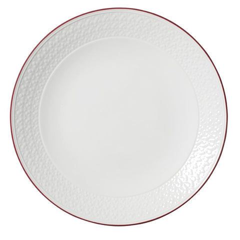 Steelite Bead Maroon Band Coupe Plates 285mm (Pack of 6)