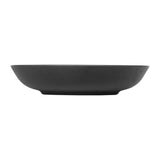 Steelite Hermosa Black Round Coupe Bowls 224mm (Pack of 6)