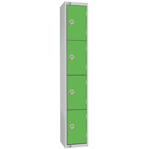 Elite Four Door Electronic Combination Locker Green