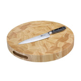 Vogue Round Wooden Chopping Board