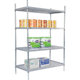 Craven 4 Tier Nylon Coated Wire Shelving 1700x1175x391mm
