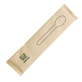 Fiesta Compostable Individually Wrapped Wooden Spoons (Pack of 500)