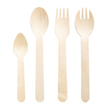 Fiesta Compostable Individually Wrapped Wooden Spoons (Pack of 500)