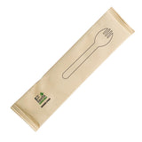Fiesta Compostable Individually Wrapped Wooden Sporks (Pack of 500)