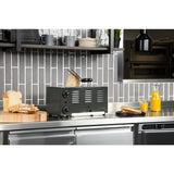 Rowlett Regent 4 Slot Toaster Quartz Grey with 2x Additional Elements