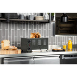 Rowlett Regent 4 Slot Toaster Quartz Grey with 2x Additional Elements