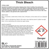 Jantex Pro Thick Bleach 5 Litre