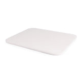 Rectangular Pizza Stone with Metal Serving Rack