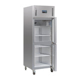 Polar Upright Stable Door Gastro Freezer 600Ltr